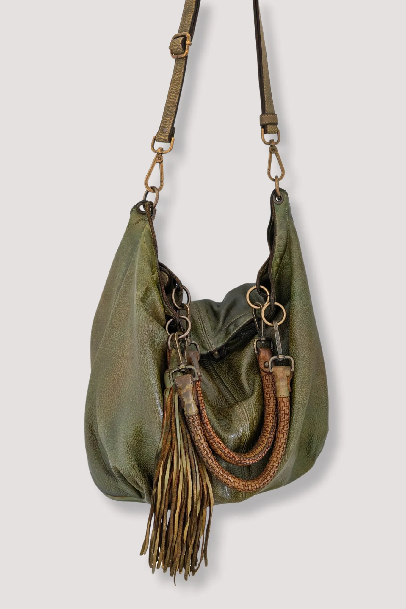 Bayside84 Calla Lily XL Hobo and Crossbody - Green - Canada