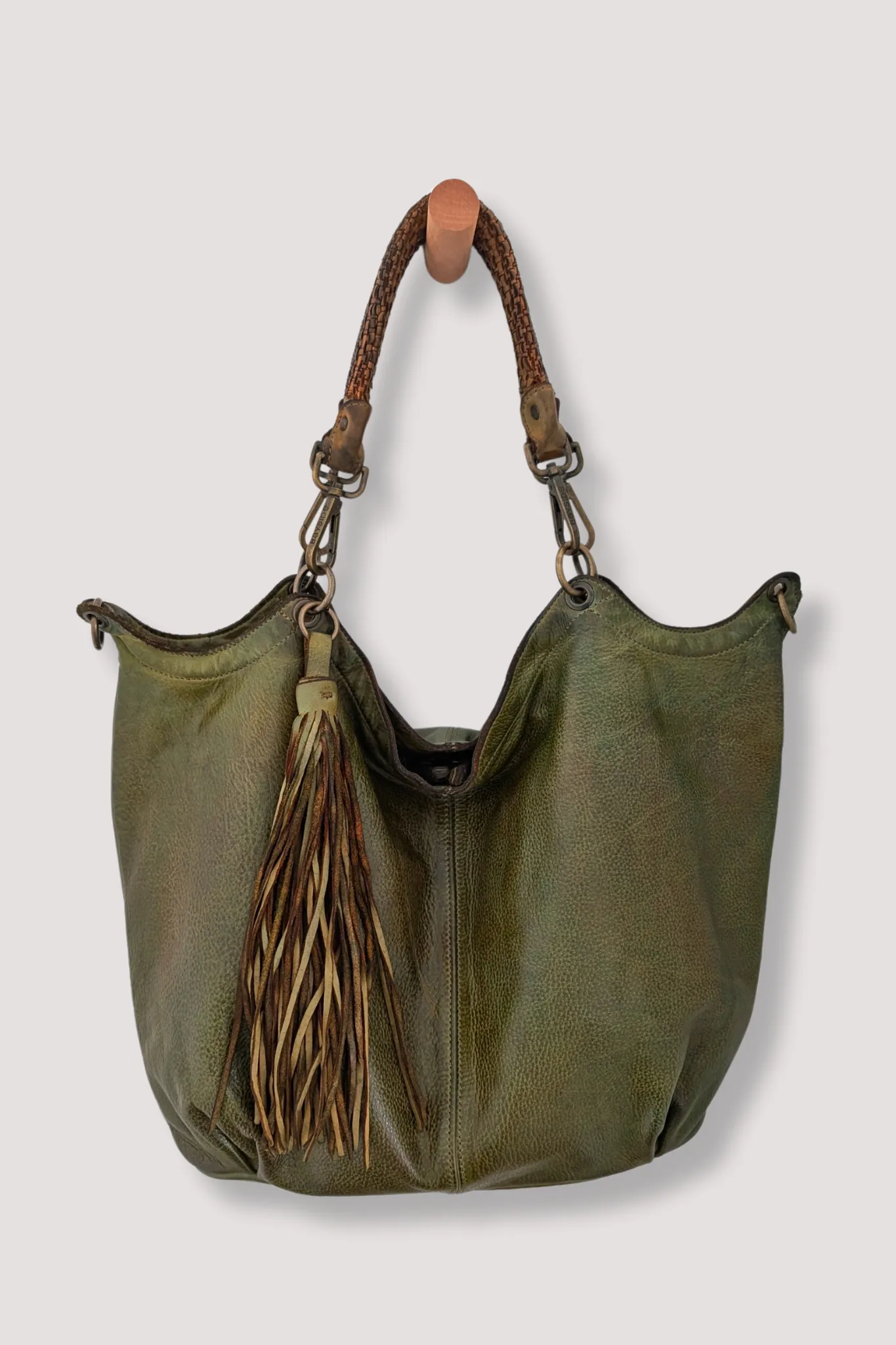 Bayside84 Calla Lily XL Hobo and Crossbody - Green - Canada