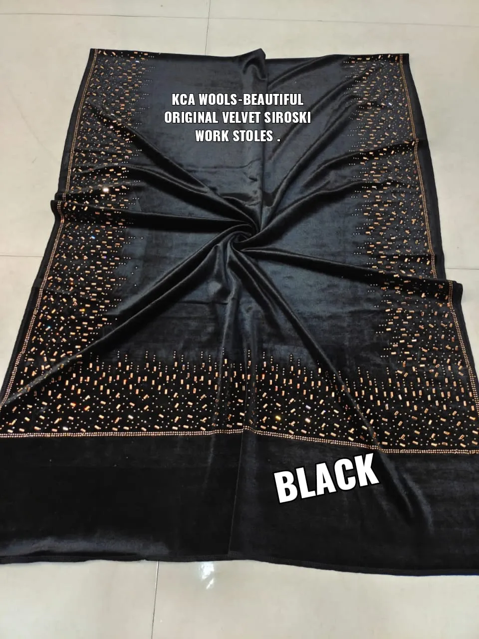 Beautiful Velvet Stoles