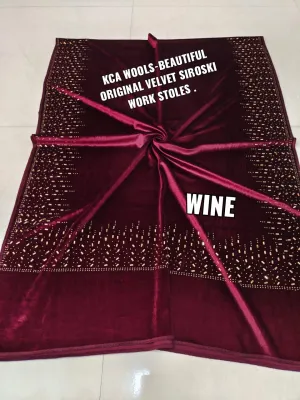 Beautiful Velvet Stoles