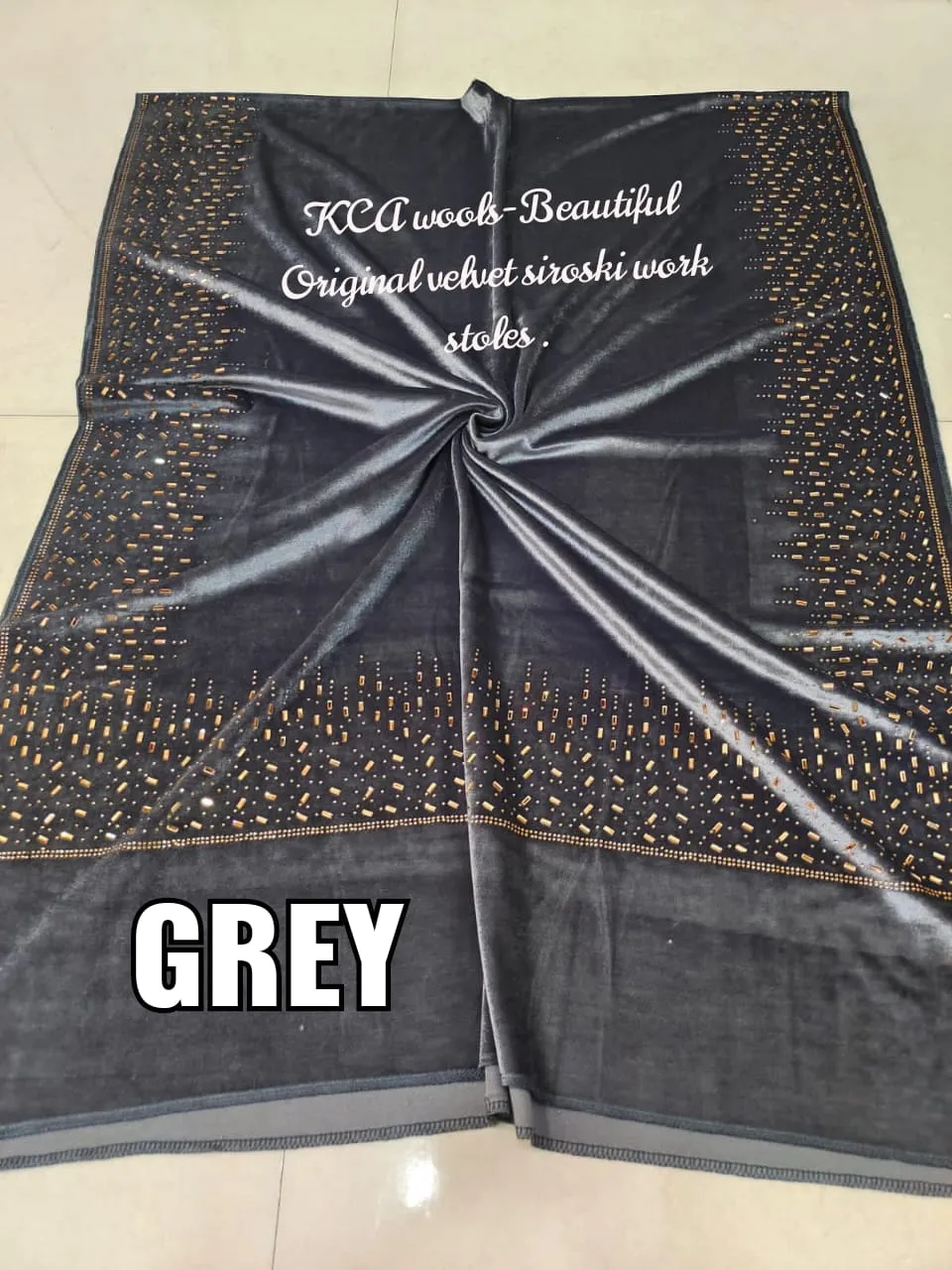 Beautiful Velvet Stoles