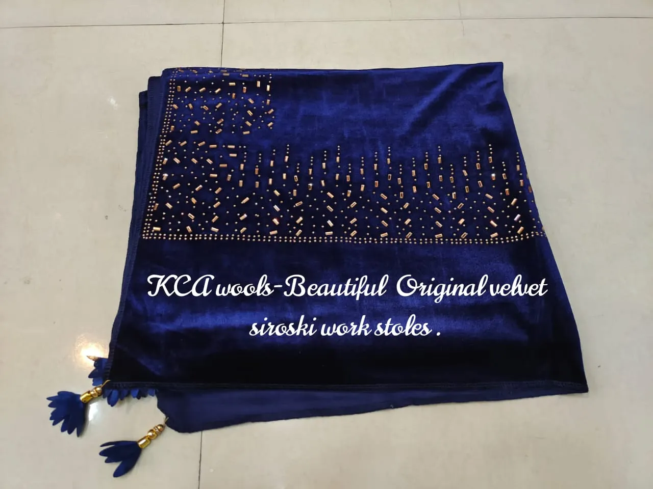 Beautiful Velvet Stoles