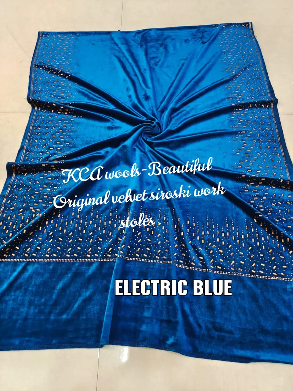 Beautiful Velvet Stoles