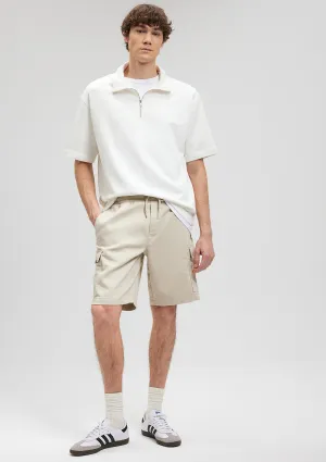 Beige Shorts