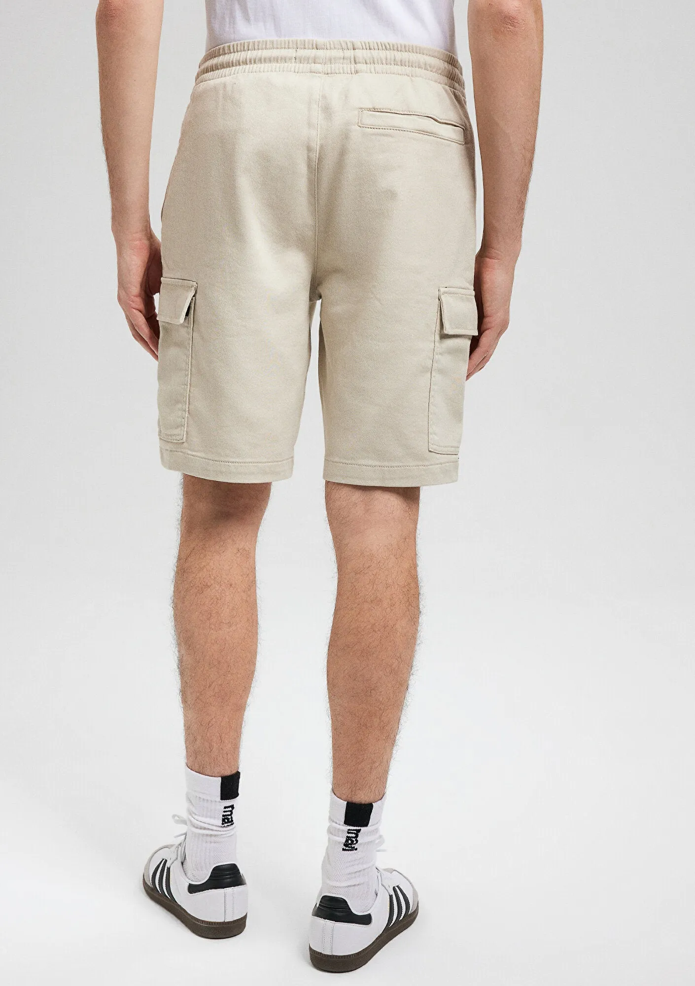 Beige Shorts