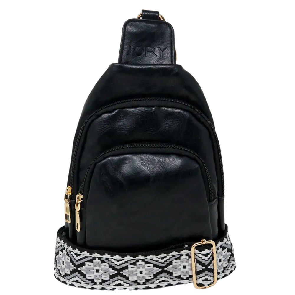 Best Seller! Rebeca Crossbody Sling Bag - Midnight Black