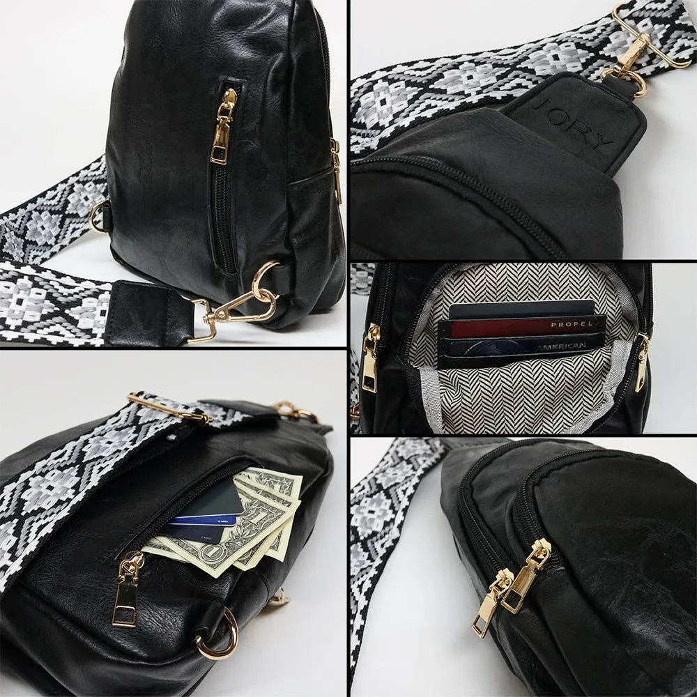 Best Seller! Rebeca Crossbody Sling Bag - Midnight Black