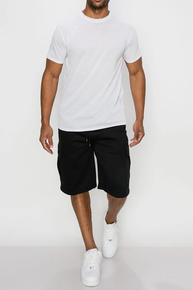 Big Cargo Pocket Fleece Shorts