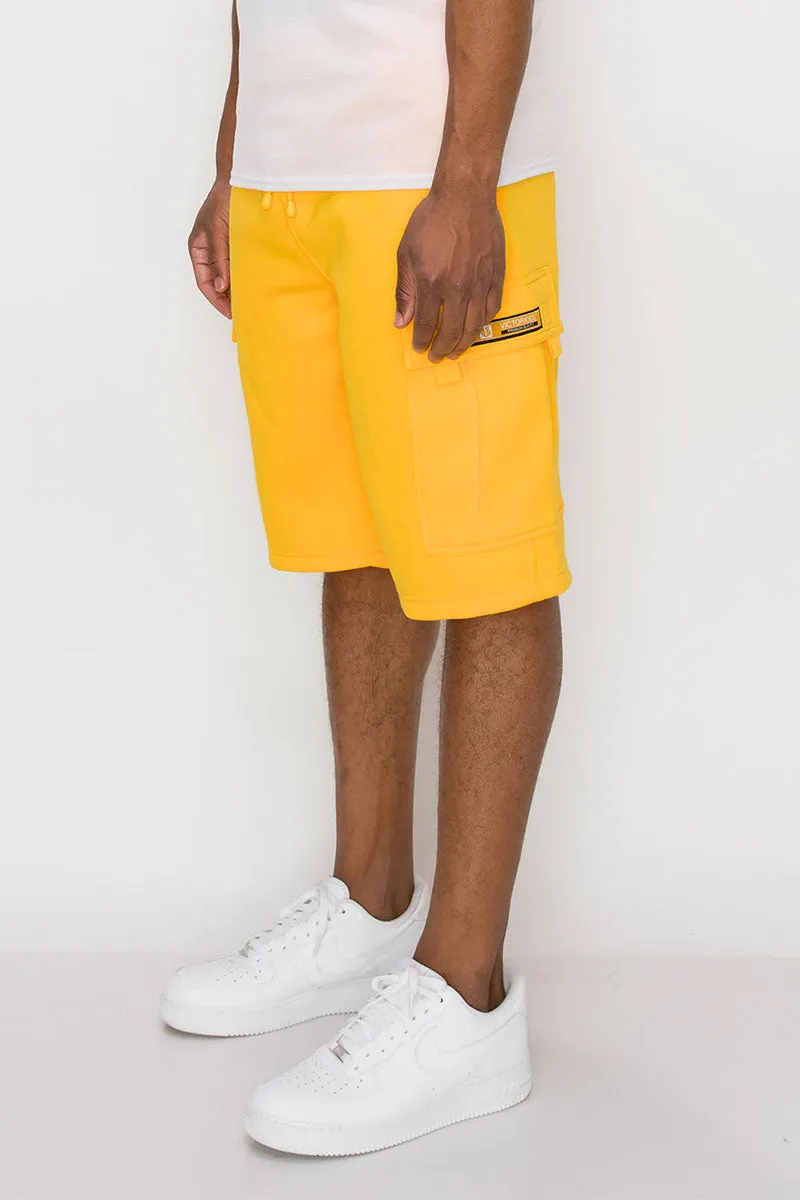 Big Cargo Pocket Fleece Shorts