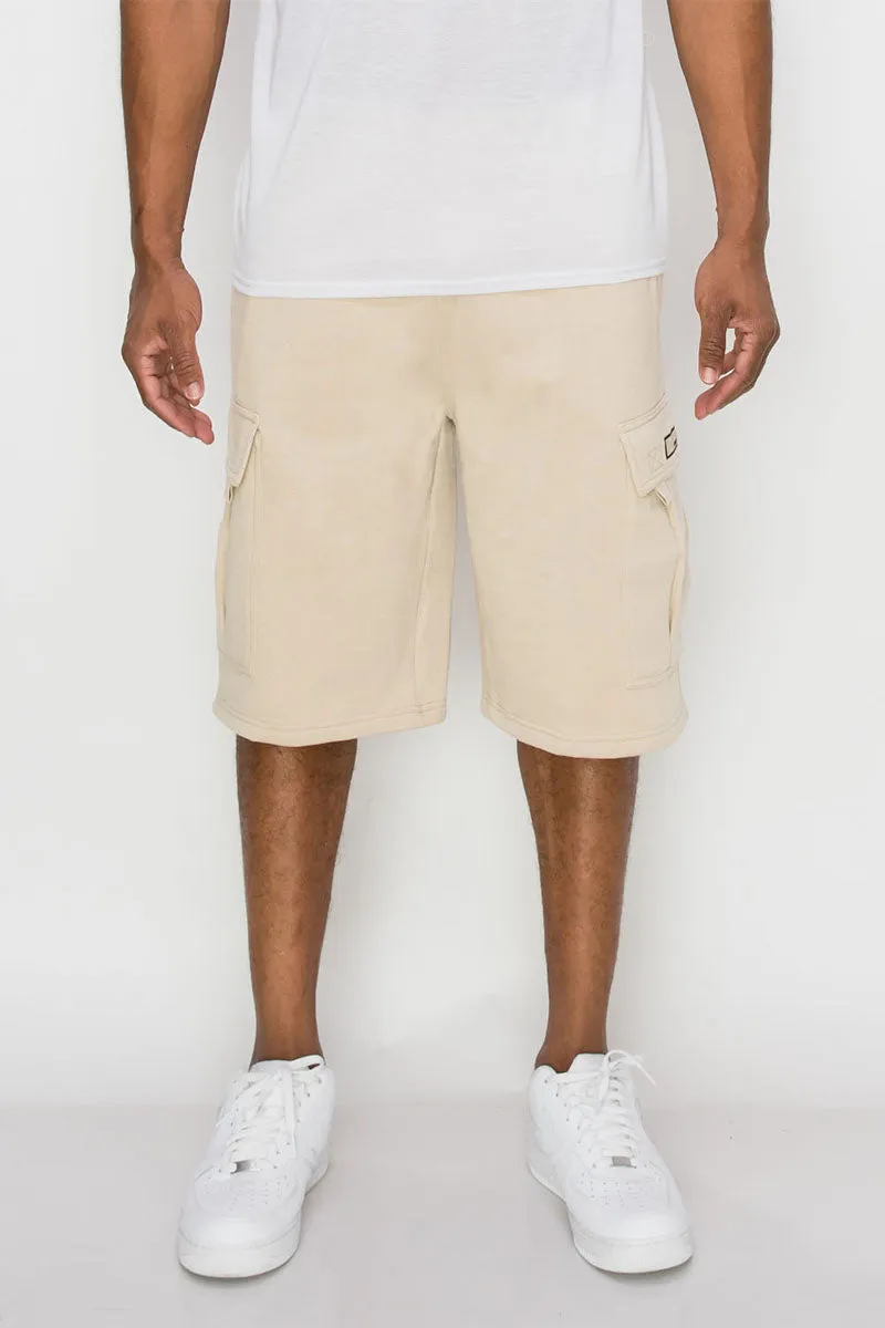 Big Cargo Pocket Fleece Shorts