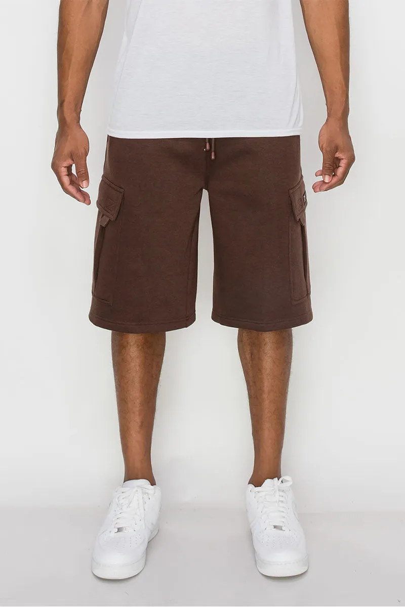 Big Cargo Pocket Fleece Shorts