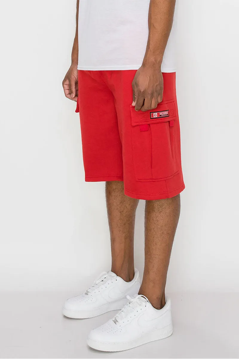 Big Cargo Pocket Fleece Shorts