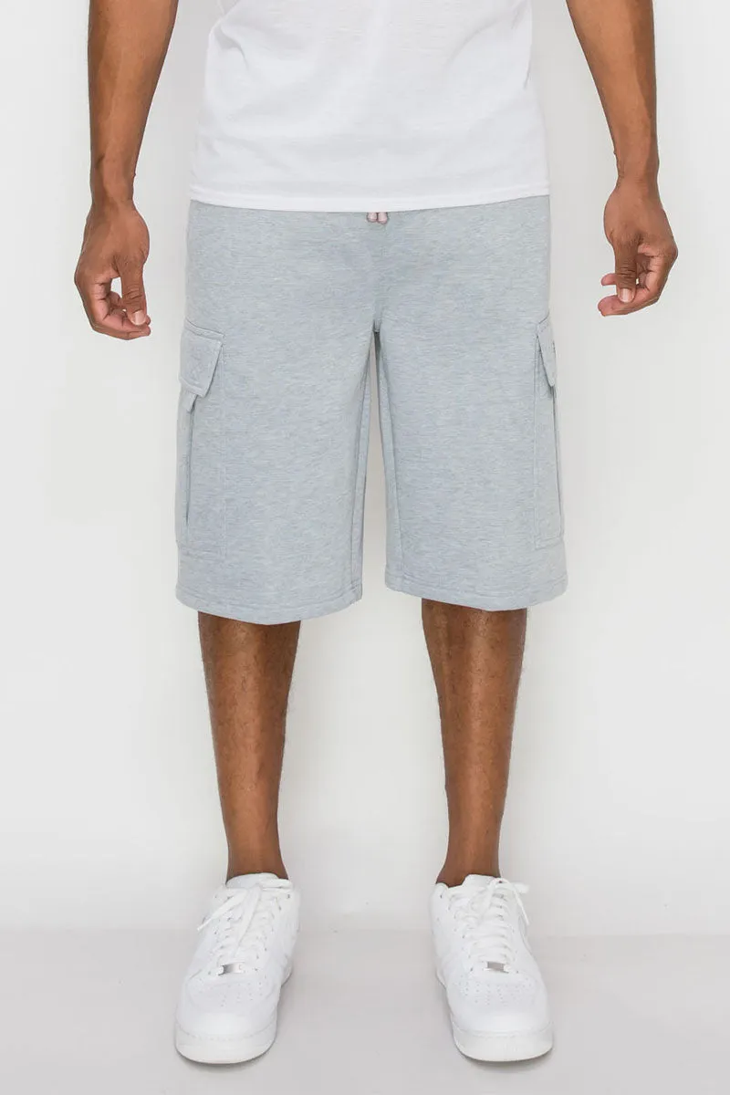 Big Cargo Pocket Fleece Shorts