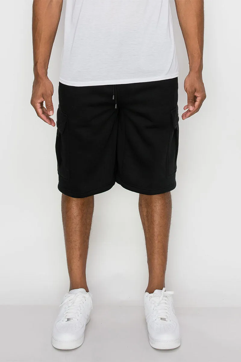 Big Cargo Pocket Fleece Shorts