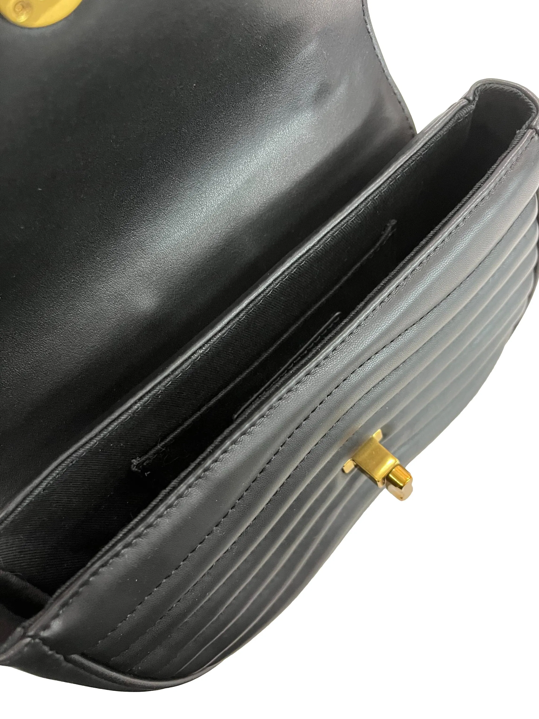 Black Aubrielle Panelled Shoulder Bag