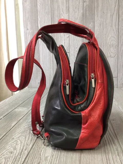 Black Backpack Purse