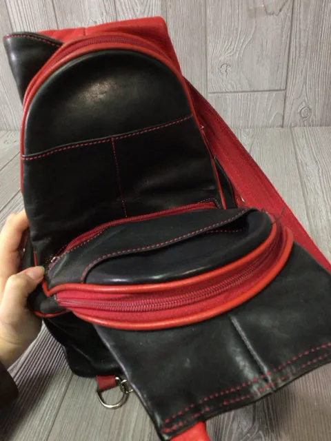 Black Backpack Purse
