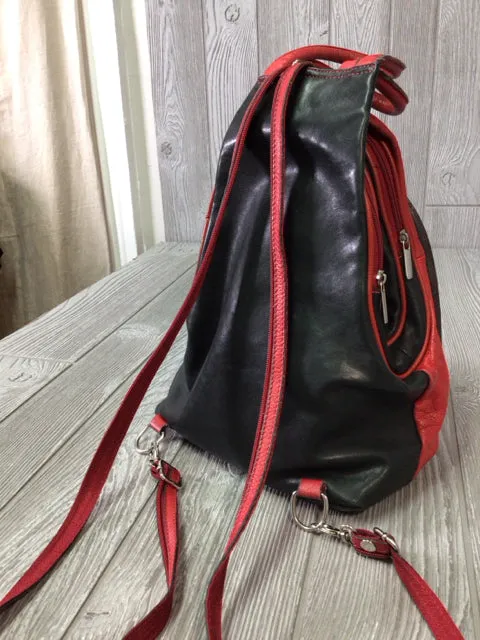 Black Backpack Purse