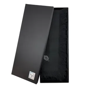 Black Cashmere Shawl
