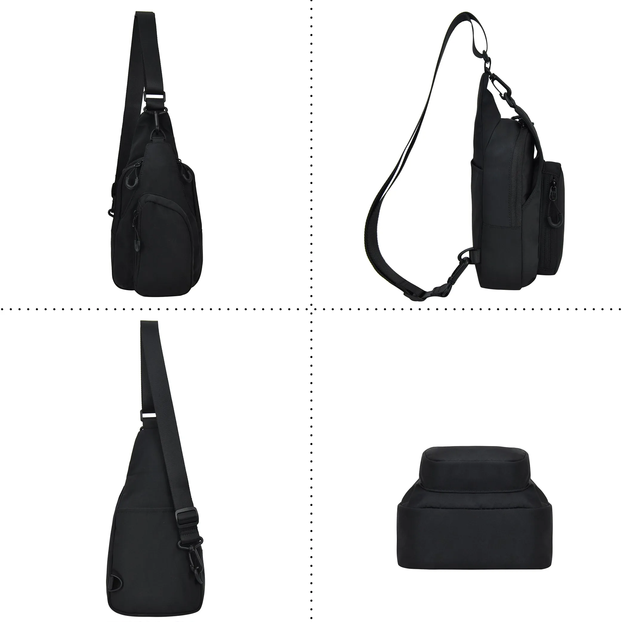 Black NGIL Utility Sling Backpack