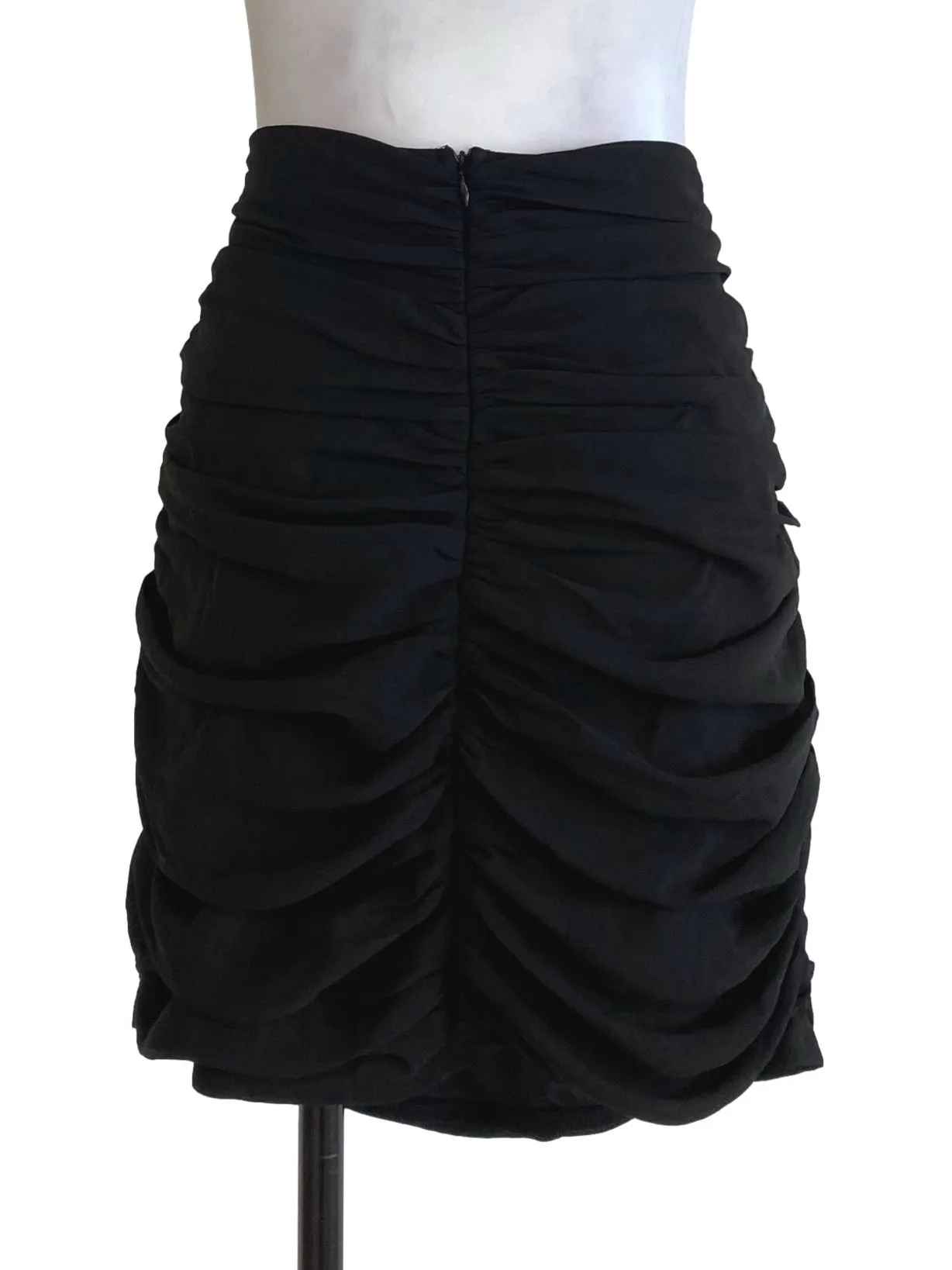 Black Pleated Skirt