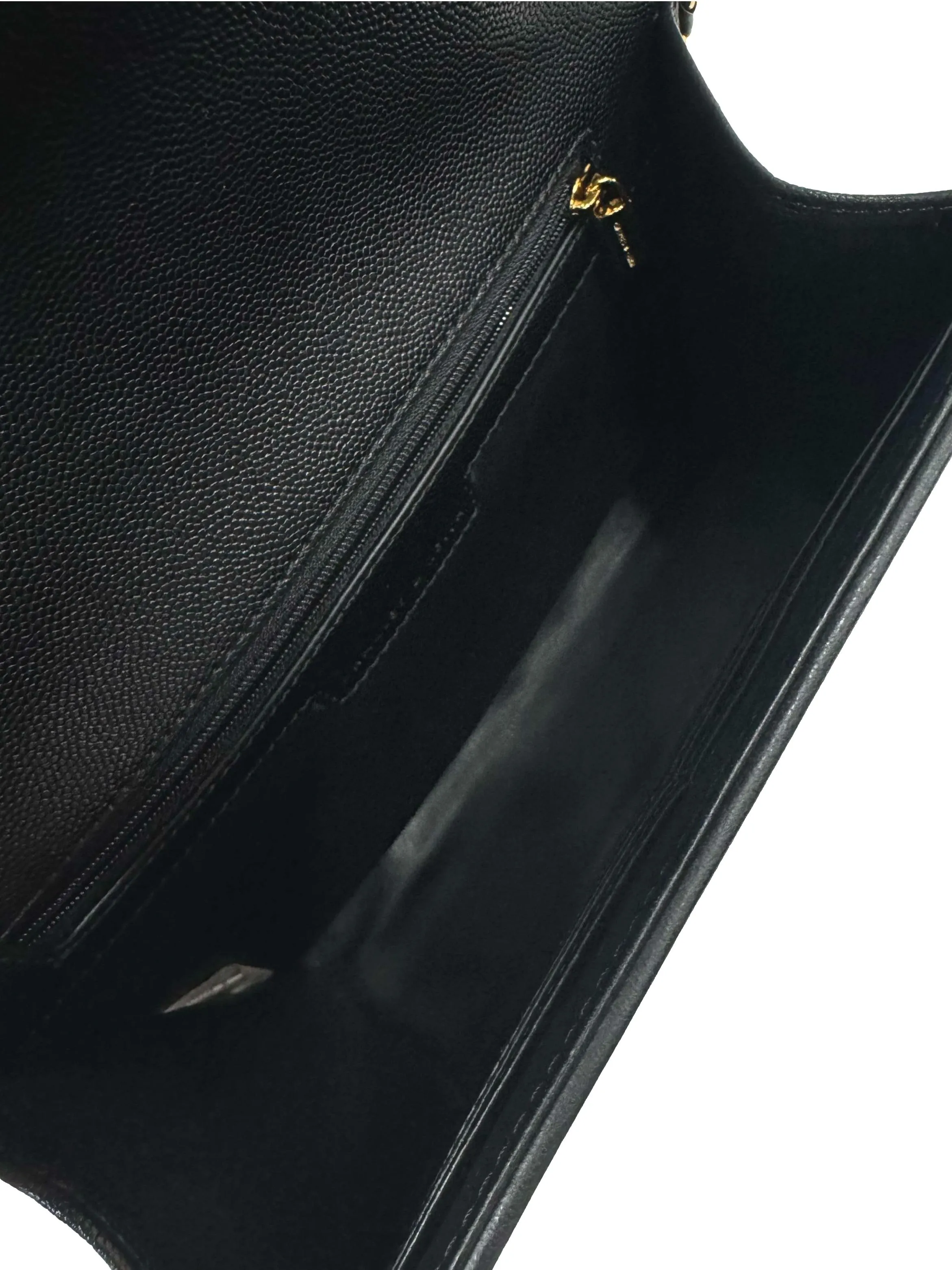 Black Quilted Sling Bag