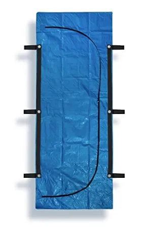 Body Bag Stretcher Combo with 6 Handles Size 36" x 90" Cadaver Bag