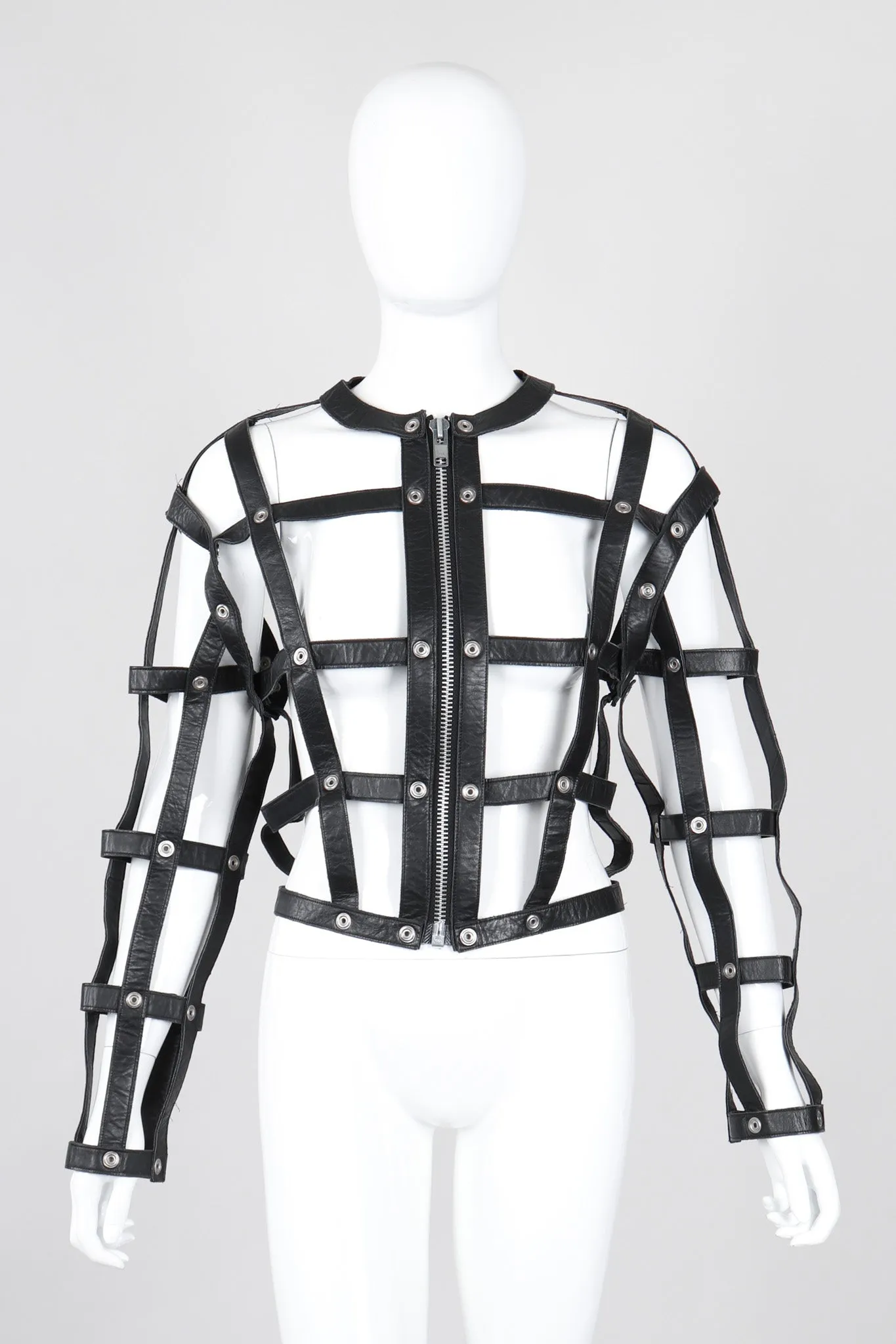 Bondage Cage Bomber Jacket
