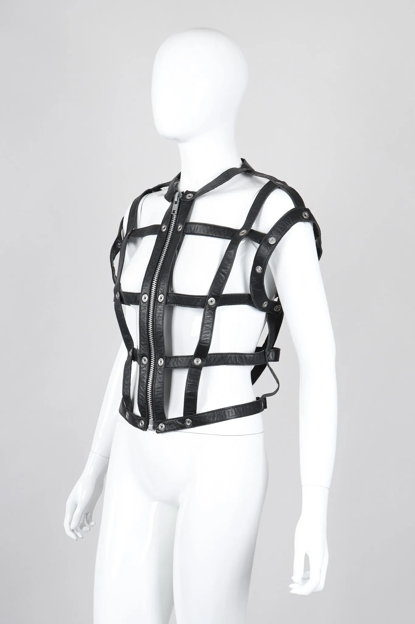 Bondage Cage Bomber Jacket