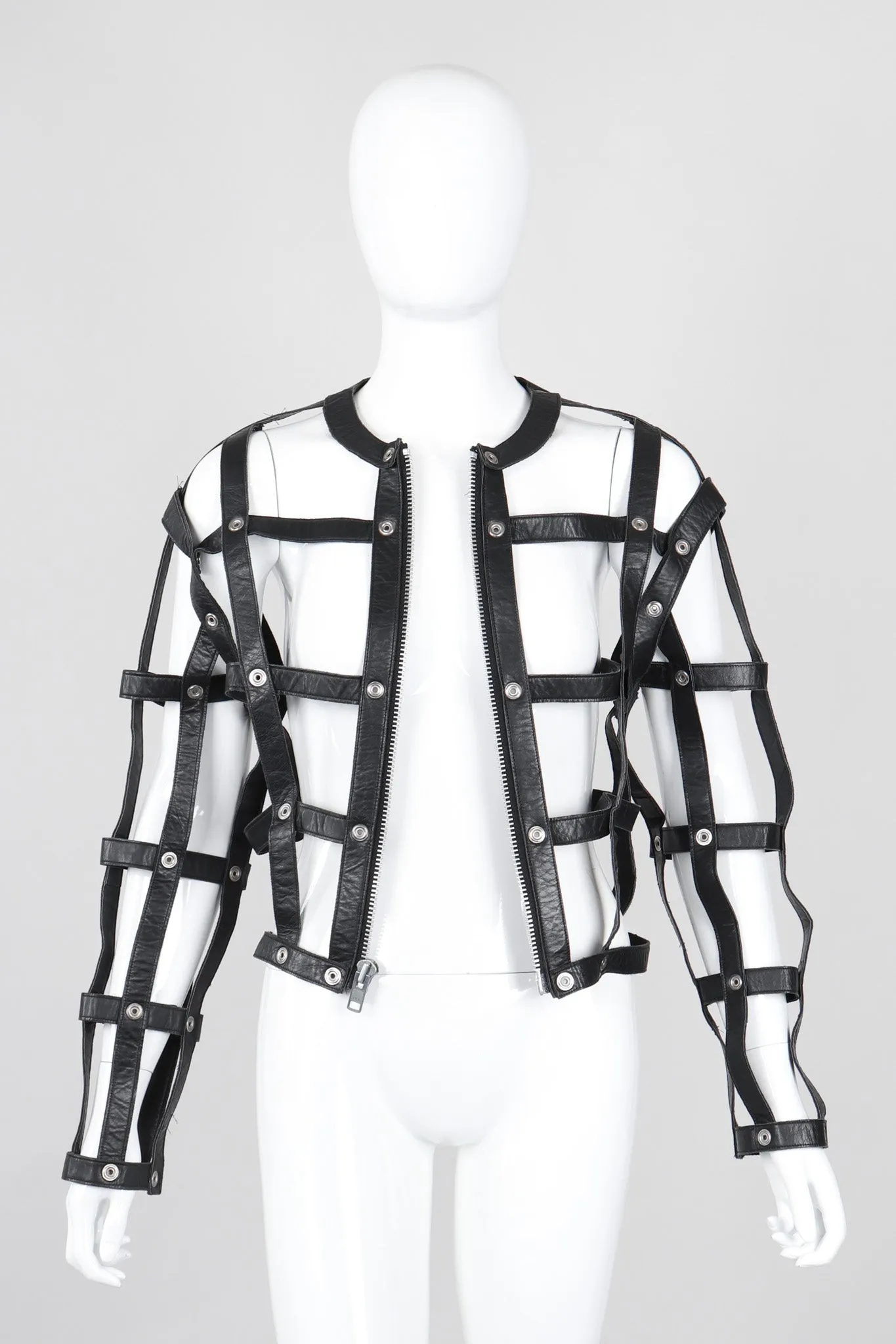 Bondage Cage Bomber Jacket