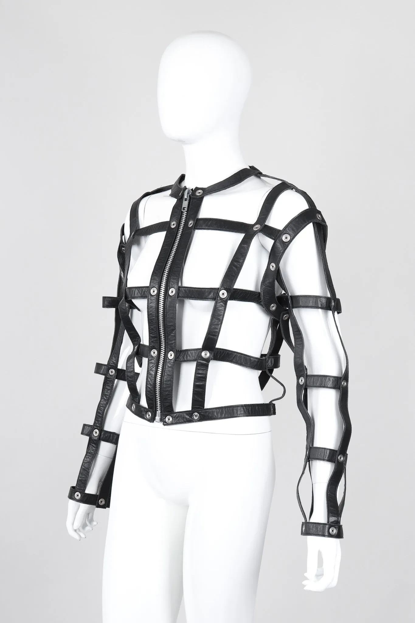 Bondage Cage Bomber Jacket