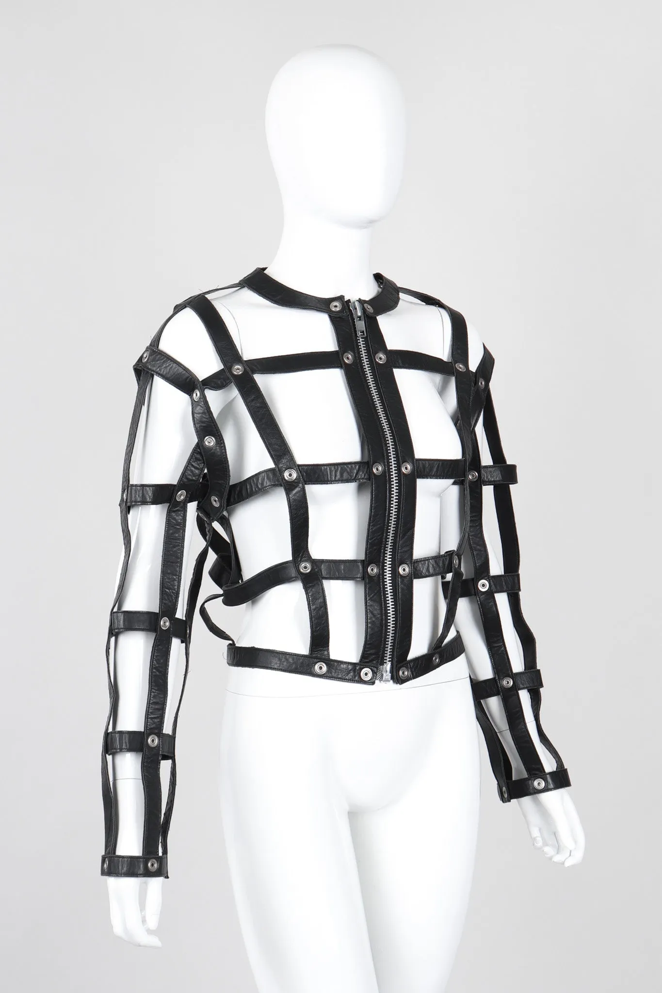Bondage Cage Bomber Jacket