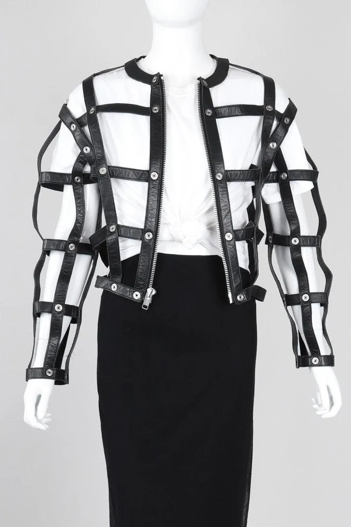 Bondage Cage Bomber Jacket