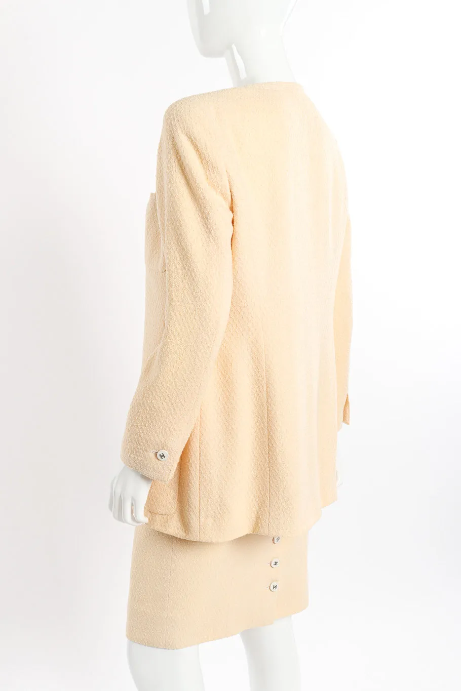 Bouclé Jacket and Skirt Set