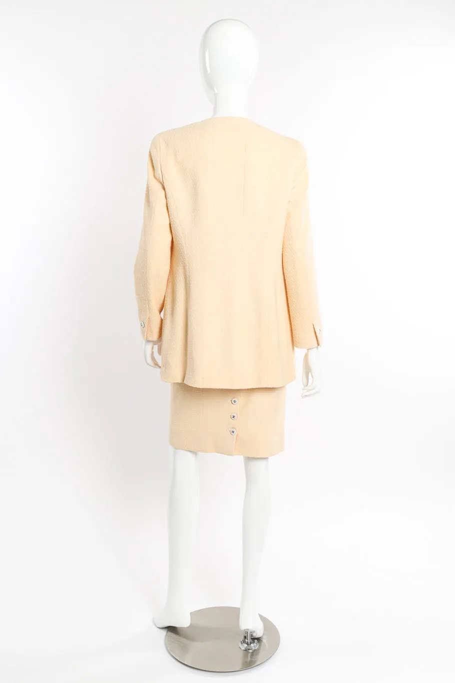 Bouclé Jacket and Skirt Set