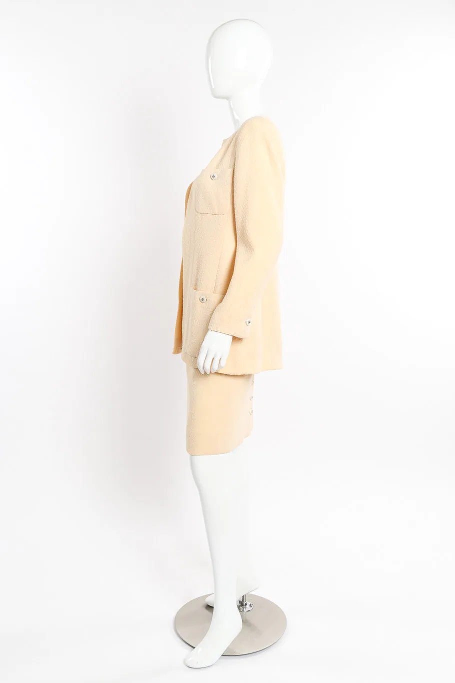Bouclé Jacket and Skirt Set
