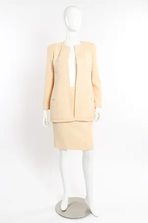 Bouclé Jacket and Skirt Set