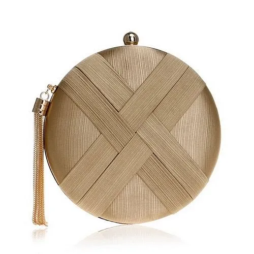 Bow Metal Women Day Clutches Tassel Luxurious Fashion Lady Evening Bags