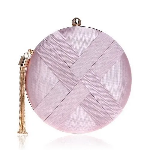 Bow Metal Women Day Clutches Tassel Luxurious Fashion Lady Evening Bags