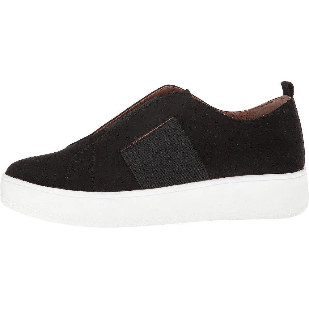 Brad Black Slip On Shoes