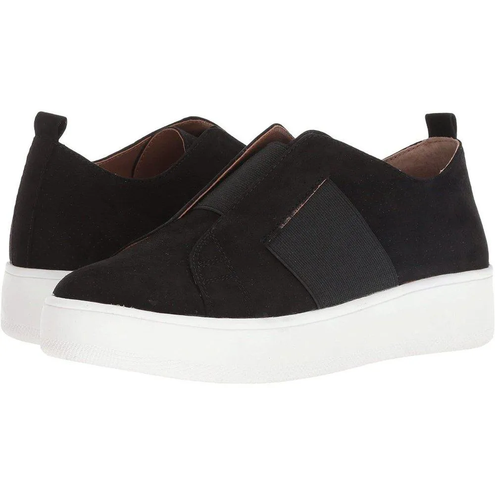Brad Black Slip On Shoes