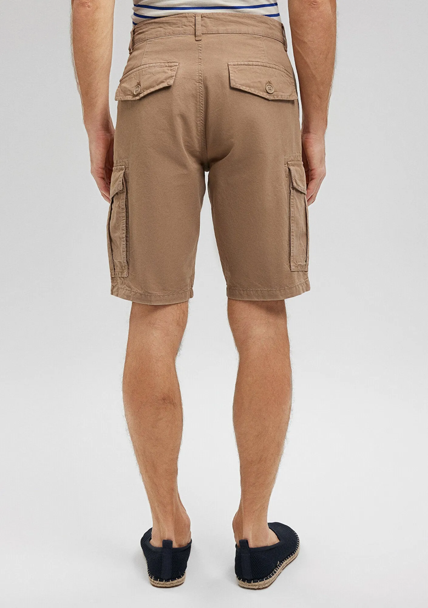 Brown Cargo Shorts