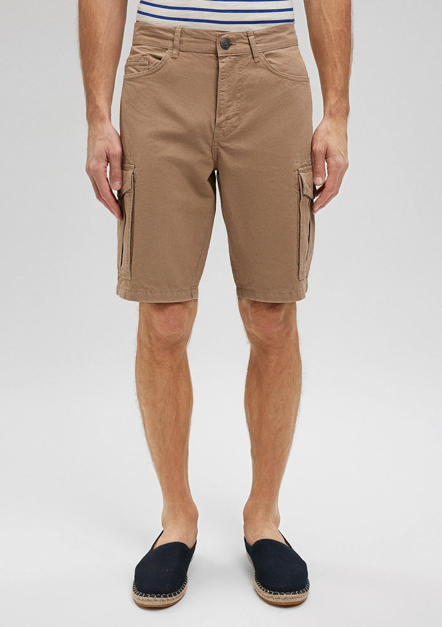 Brown Cargo Shorts