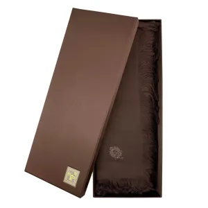 Brown Cashmere Shawl