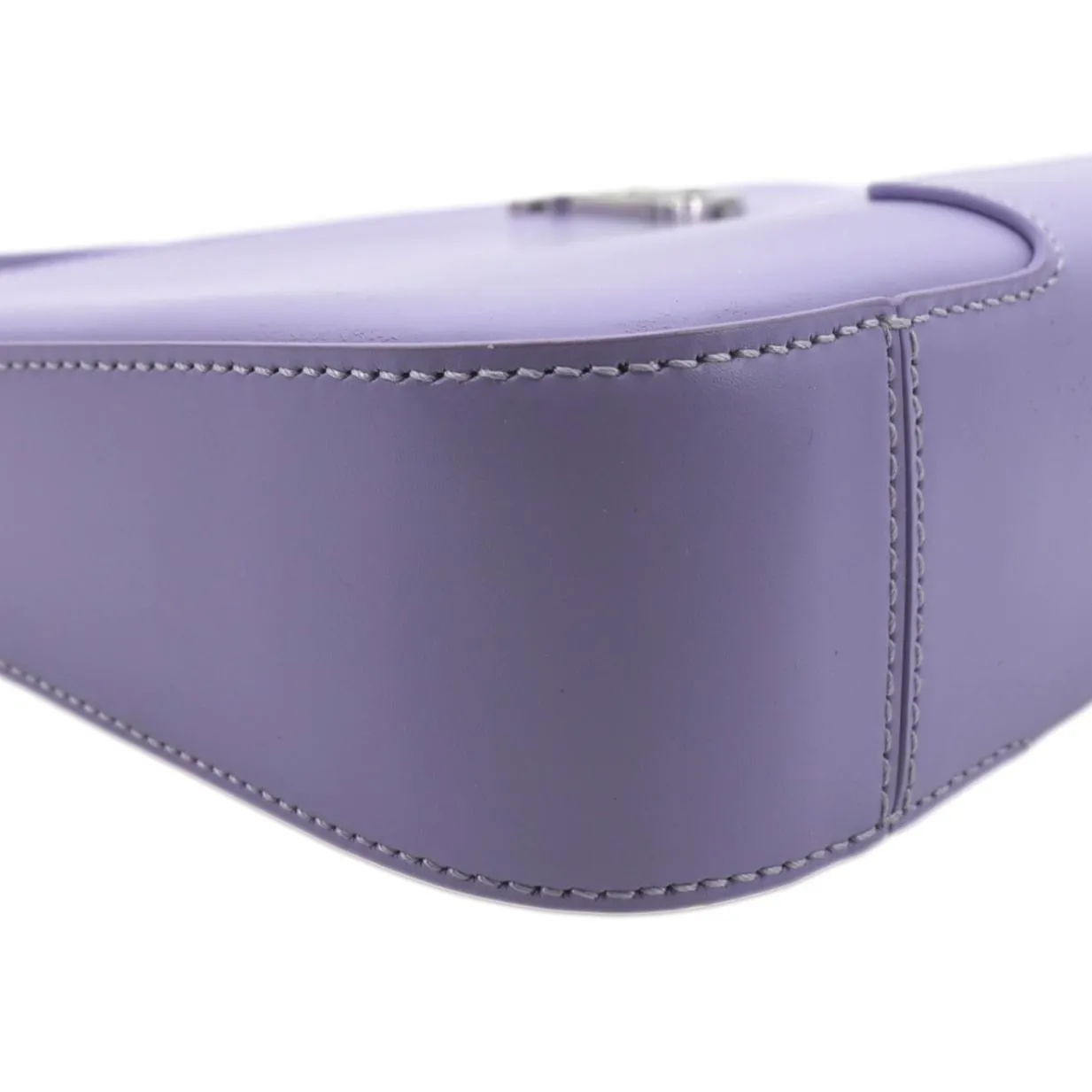 BURBERRY Medium TB Leather Shoulder Bag Soft Violet