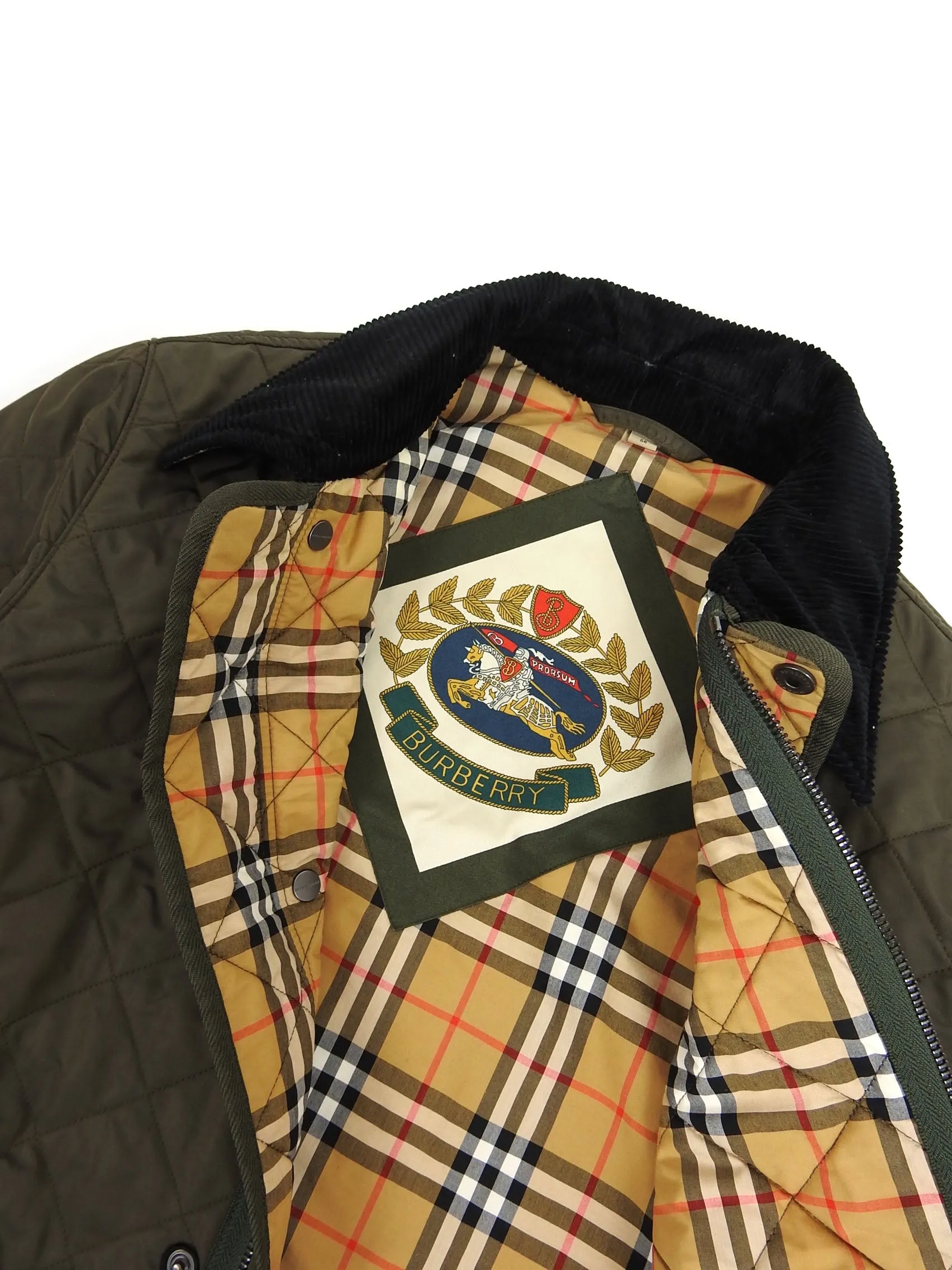 Burberry Quilted Jacket Size 56