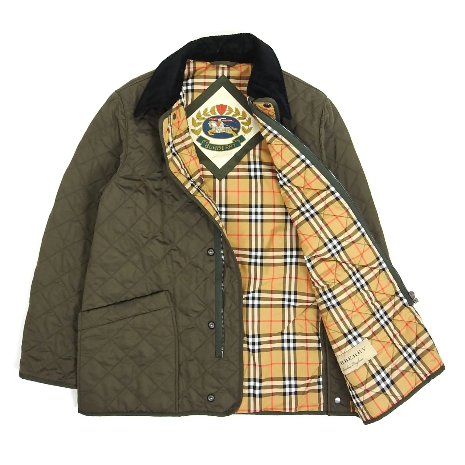 Burberry Quilted Jacket Size 56