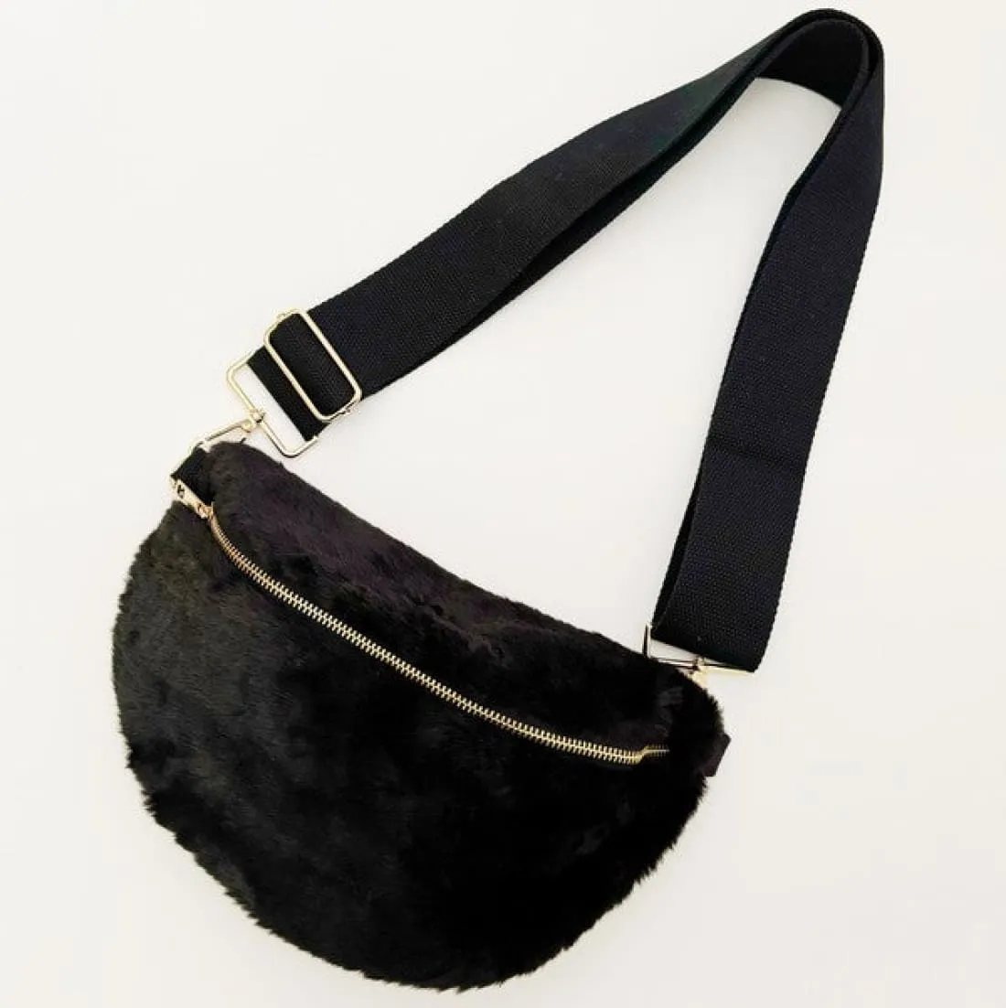 Butter Soft Furry Sling Bag
