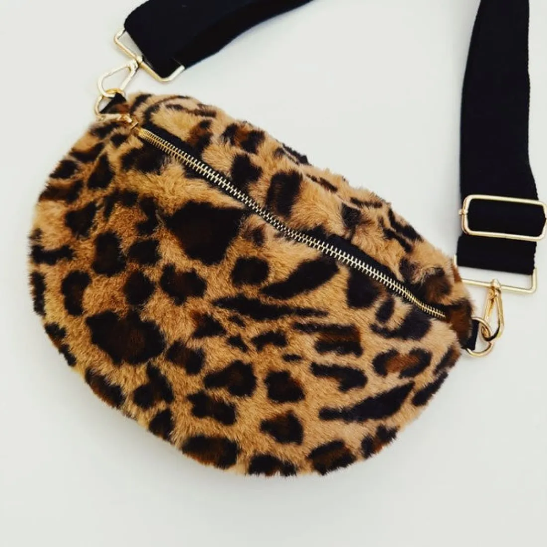 Butter Soft Furry Sling Bag