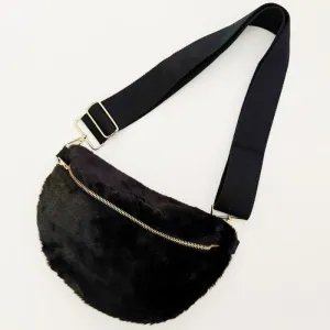 Butter Soft Furry Sling Bag